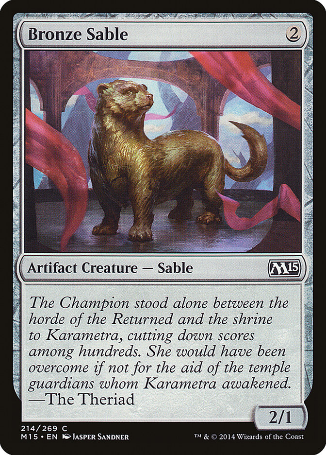 Bronze Sable: Magic 2015