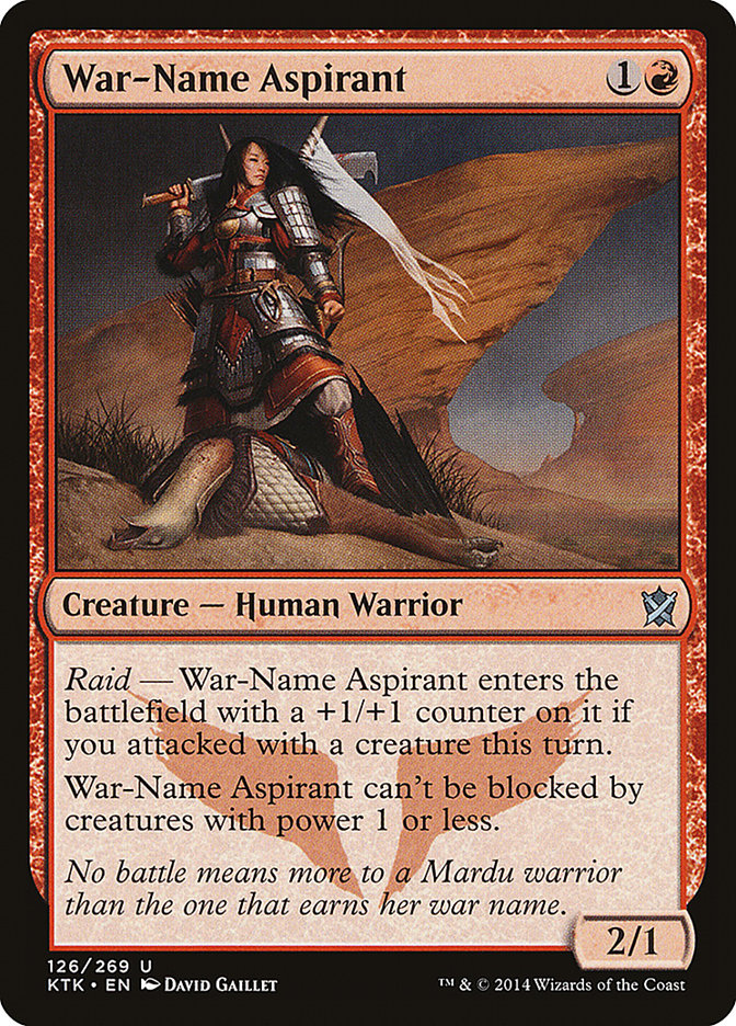 War-Name Aspirant: Khans of Tarkir