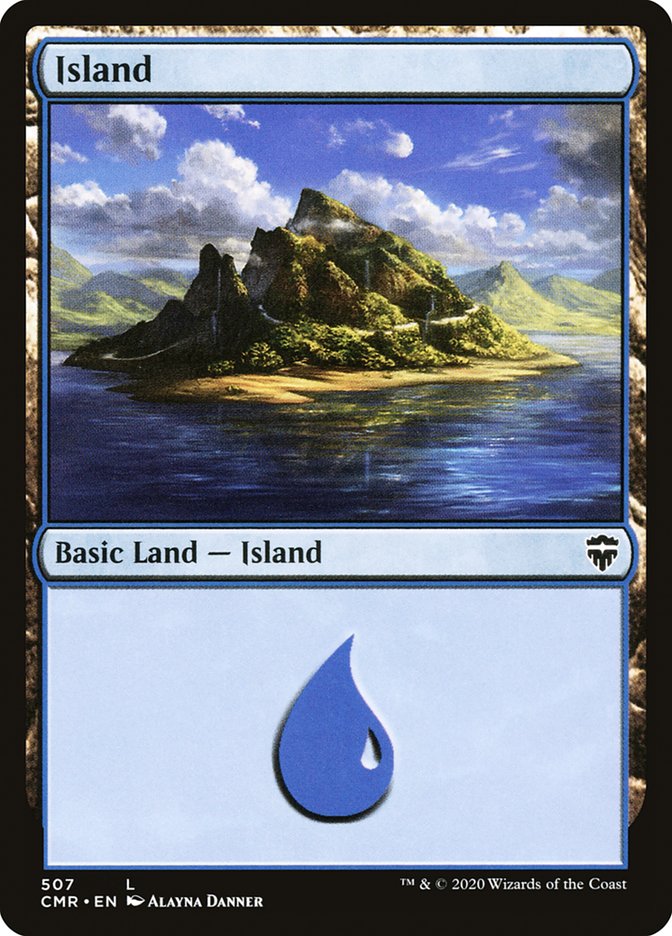 Island (Commander Deck) (#507): Commander Legends
