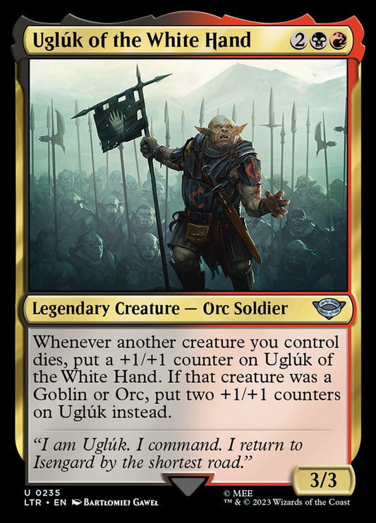 Uglúk of the White Hand - (Foil): The Lord of the Rings: Tales of Middle-earth