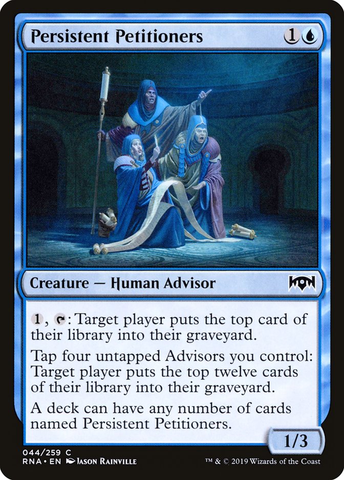 Persistent Petitioners - (Foil): Ravnica Allegiance