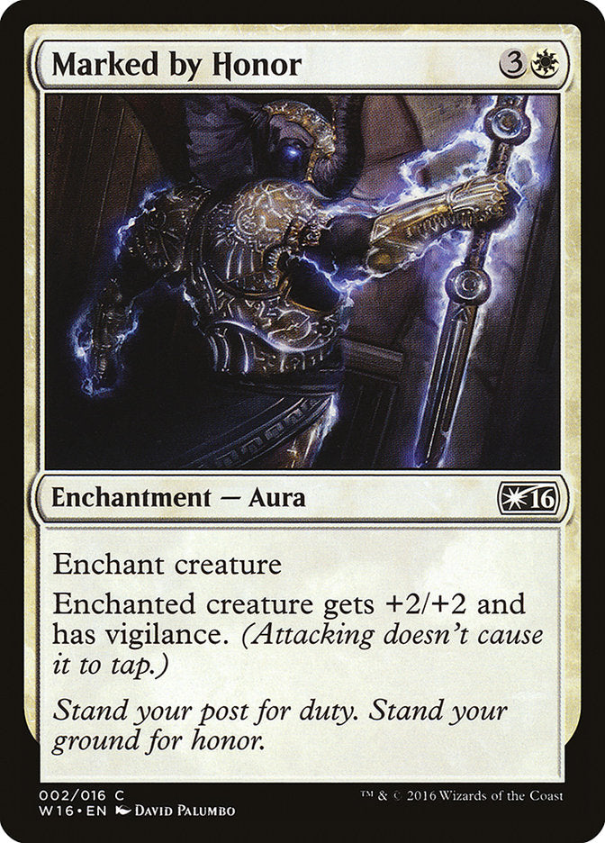 Marked by Honor: Welcome Deck 2016