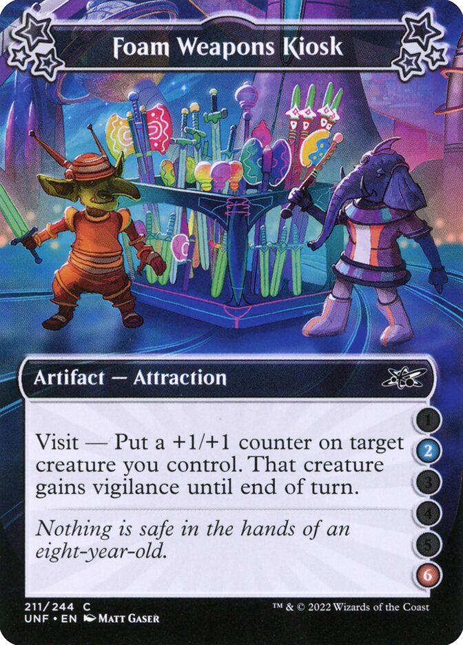 Foam Weapons Kiosk (2/6): Unfinity