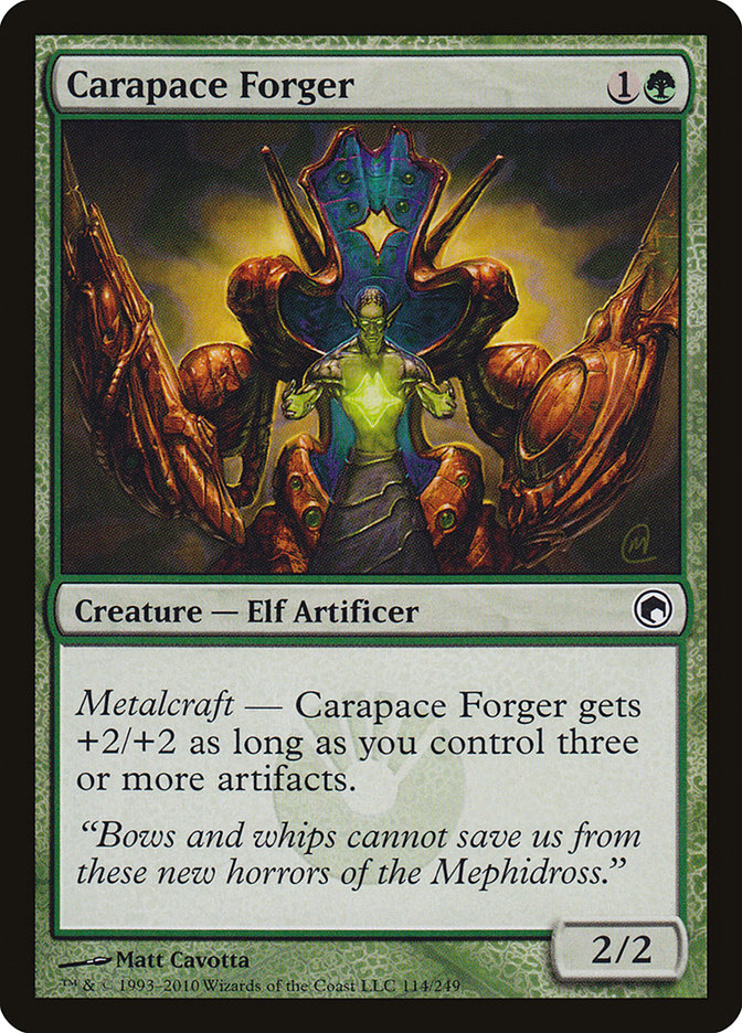 Carapace Forger: Scars of Mirrodin