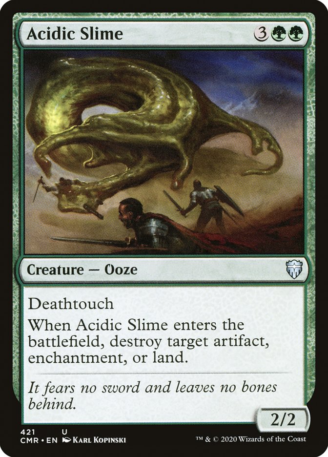 Acidic Slime (Commander Deck): Commander Legends