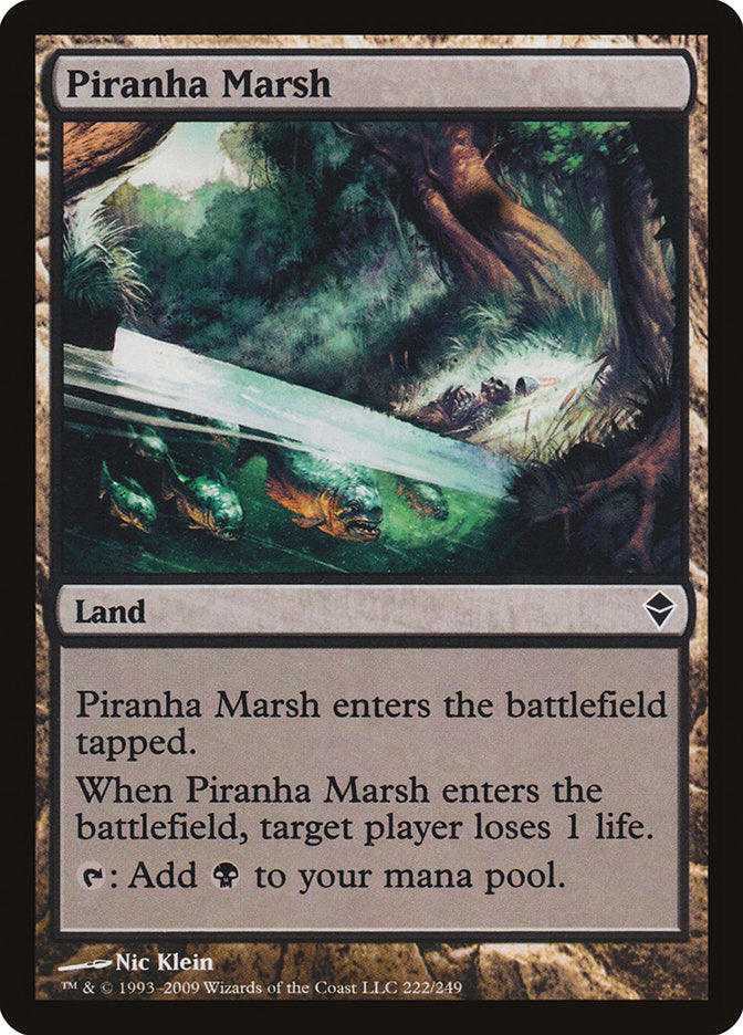 Piranha Marsh: Zendikar