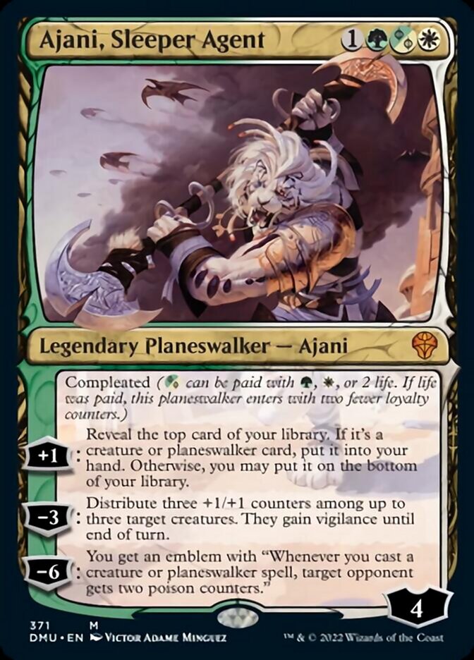 Ajani, Sleeper Agent (#371): Dominaria United