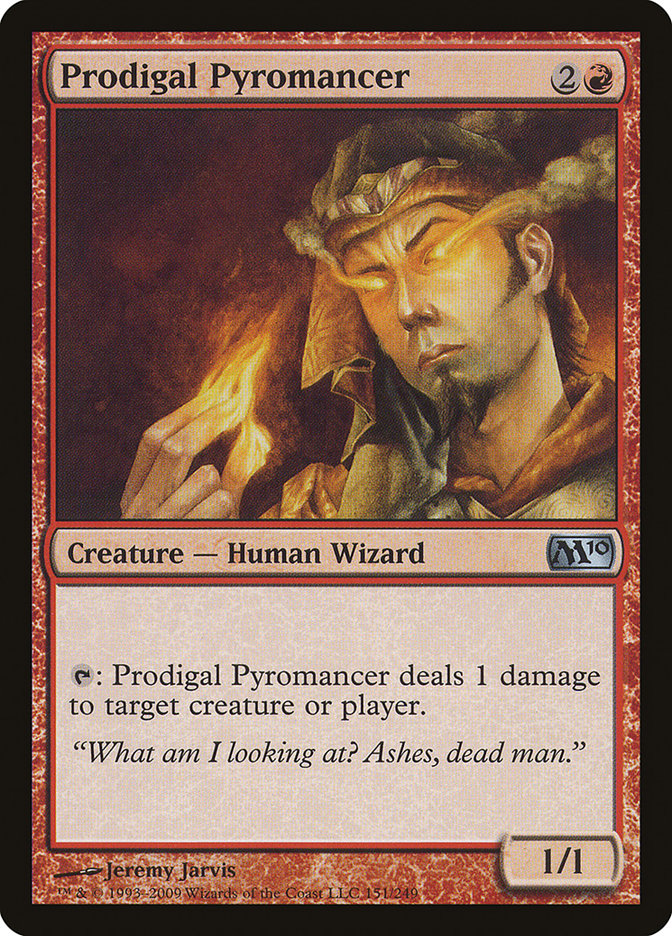 Prodigal Pyromancer - (Foil): Magic 2010