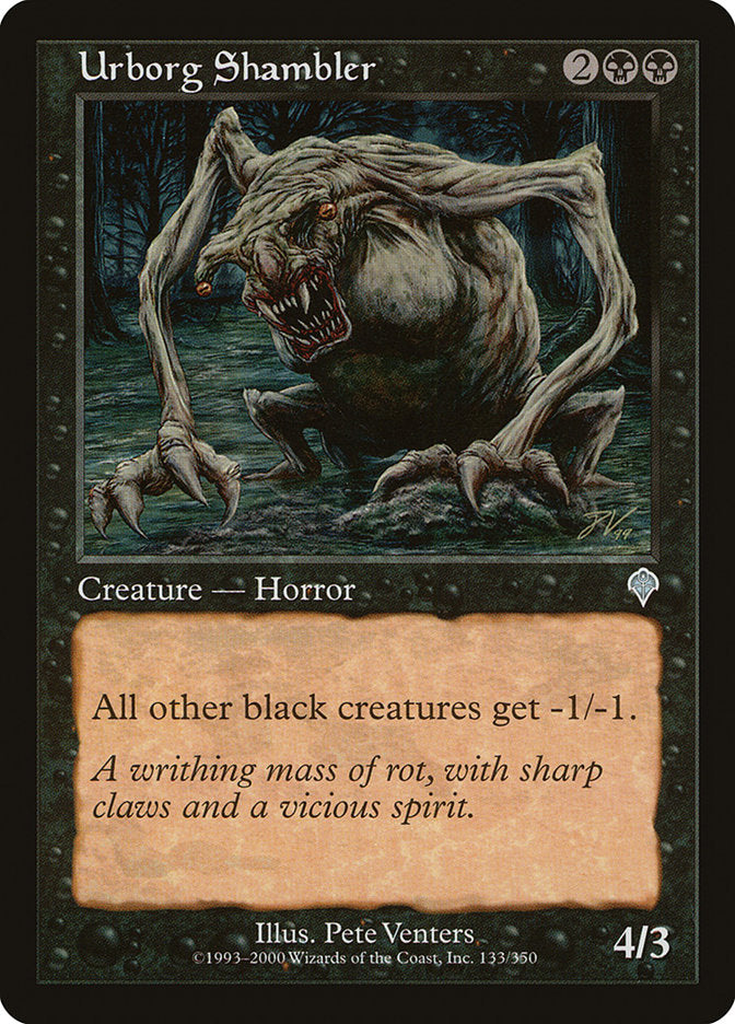 Urborg Shambler - (Foil): Invasion
