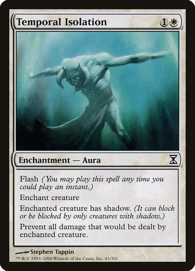 Temporal Isolation: Time Spiral