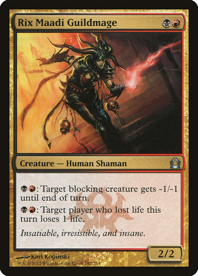 Rix Maadi Guildmage - (Foil): Return to Ravnica