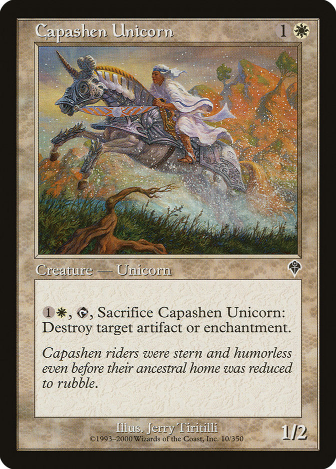Capashen Unicorn - (Foil): Invasion