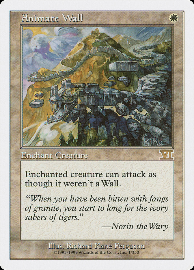 Animate Wall: Classic Sixth Edition