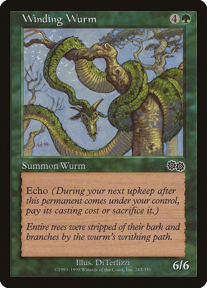 Winding Wurm: Urza's Saga