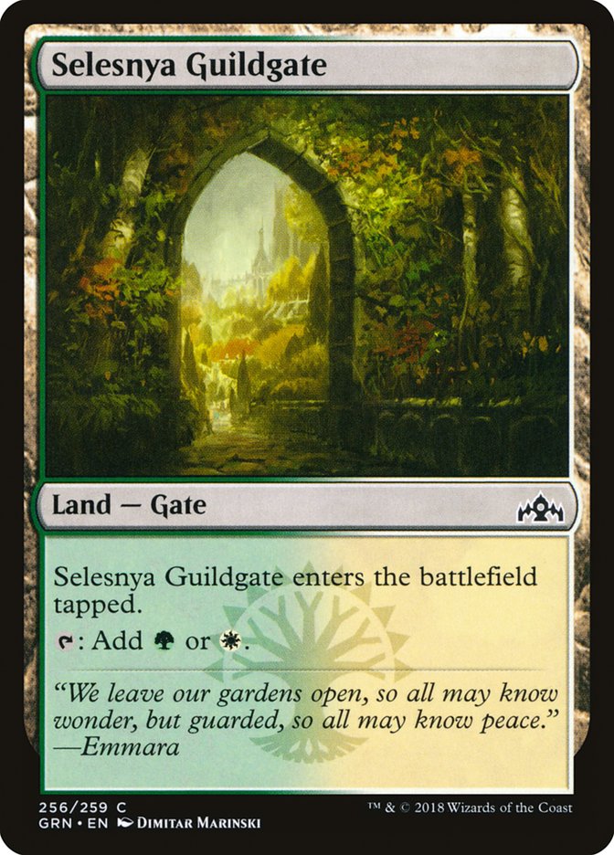 Selesnya Guildgate (#256): Guilds of Ravnica