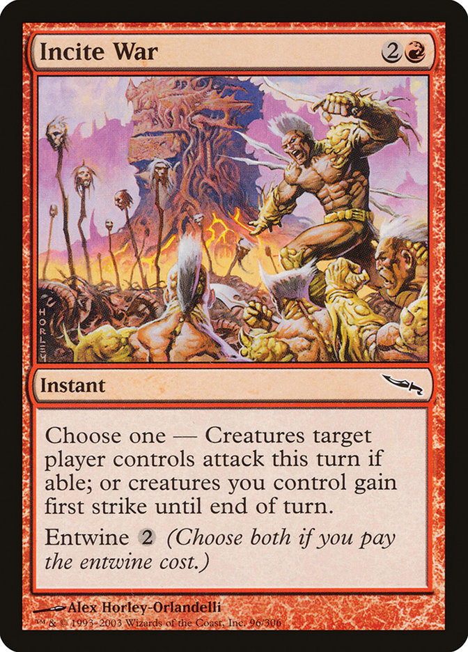 Incite War: Mirrodin