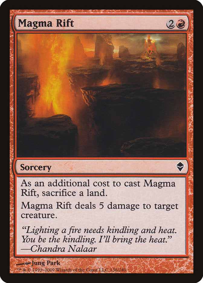 Magma Rift: Zendikar