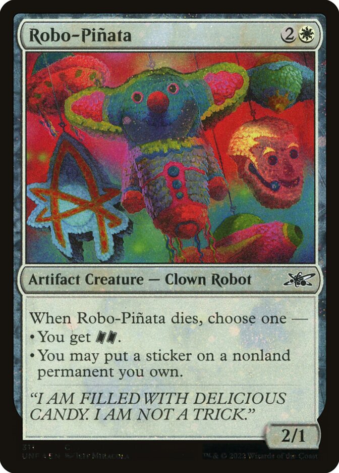 Robo-Piñata - (Foil): Unfinity