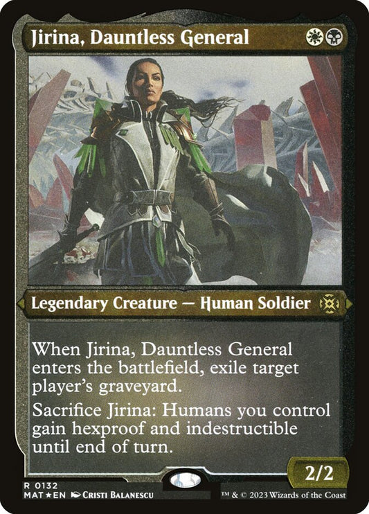 Jirina, Dauntless General - (Foil): March of the Machine: The Aftermath