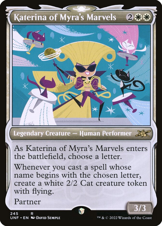 Katerina of Myra's Marvels (Showcase): Unfinity