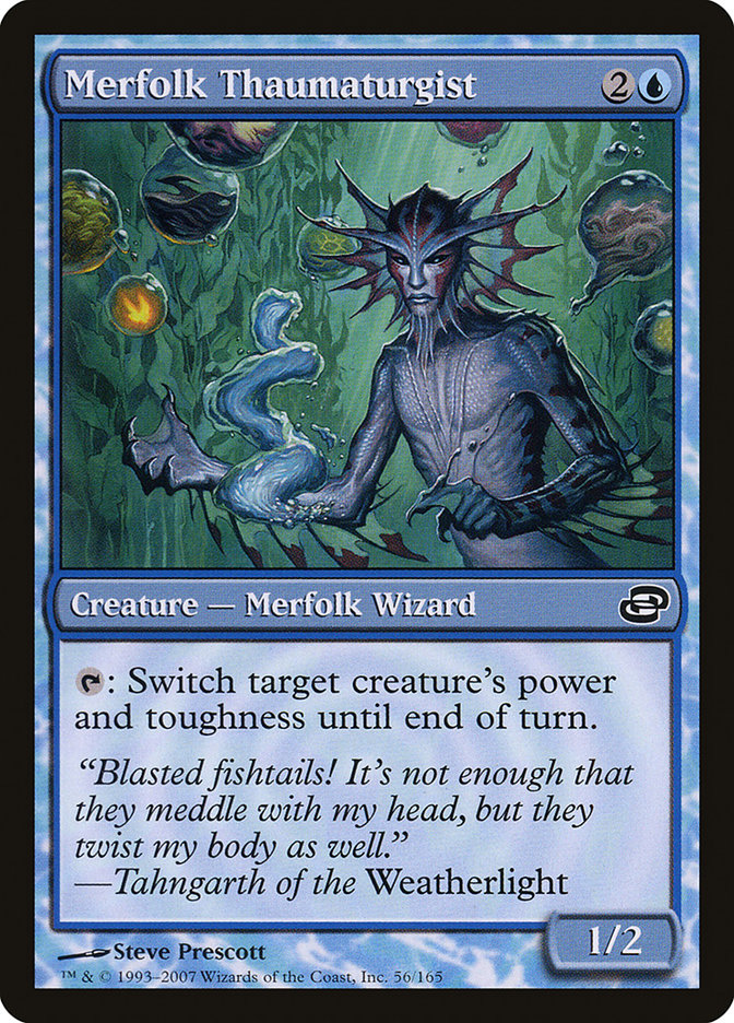 Merfolk Thaumaturgist: Planar Chaos