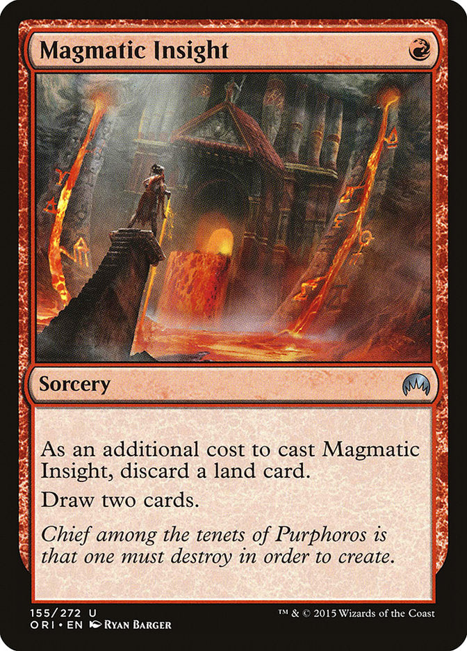 Magmatic Insight - (Foil): Magic Origins