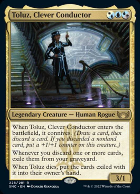 Toluz, Clever Conductor - (Foil): Streets of New Capenna