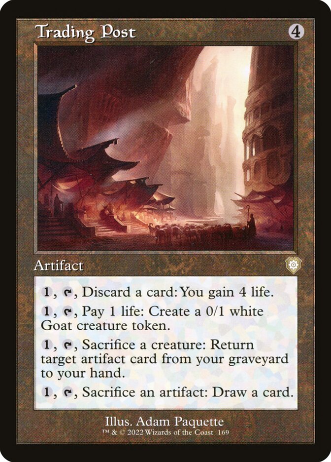 Trading Post (Retro Frame): The Brothers' War Commander