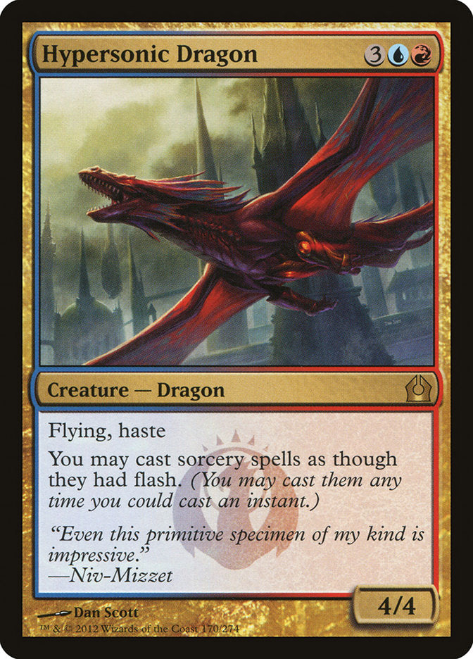Hypersonic Dragon - (Foil): Return to Ravnica