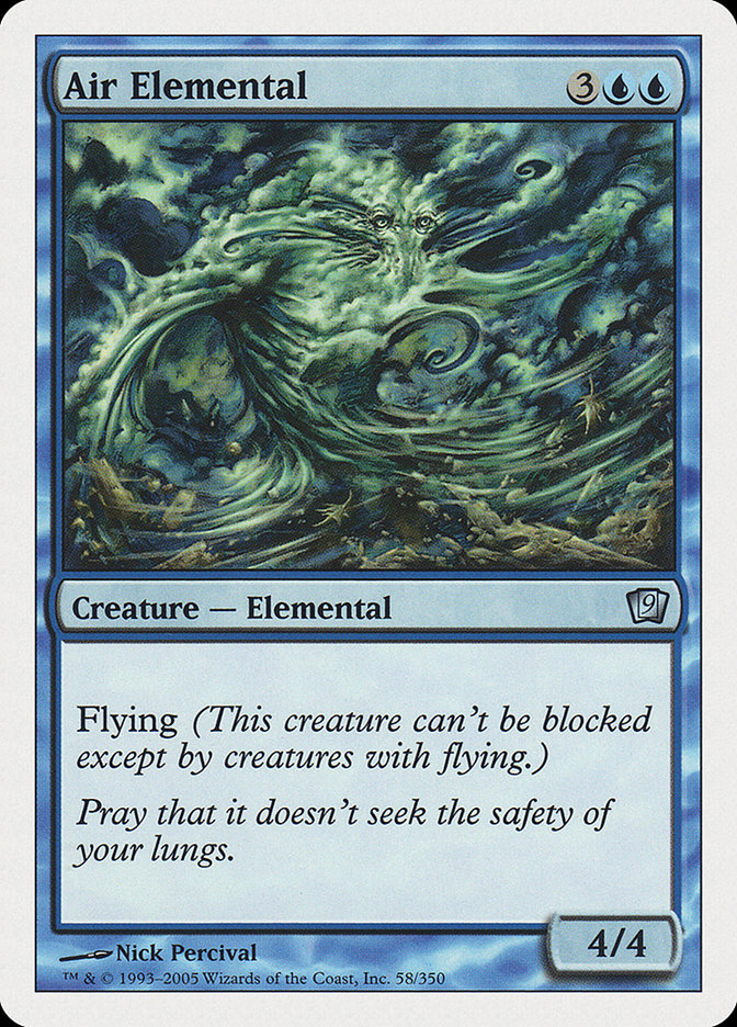 Air Elemental: Ninth Edition