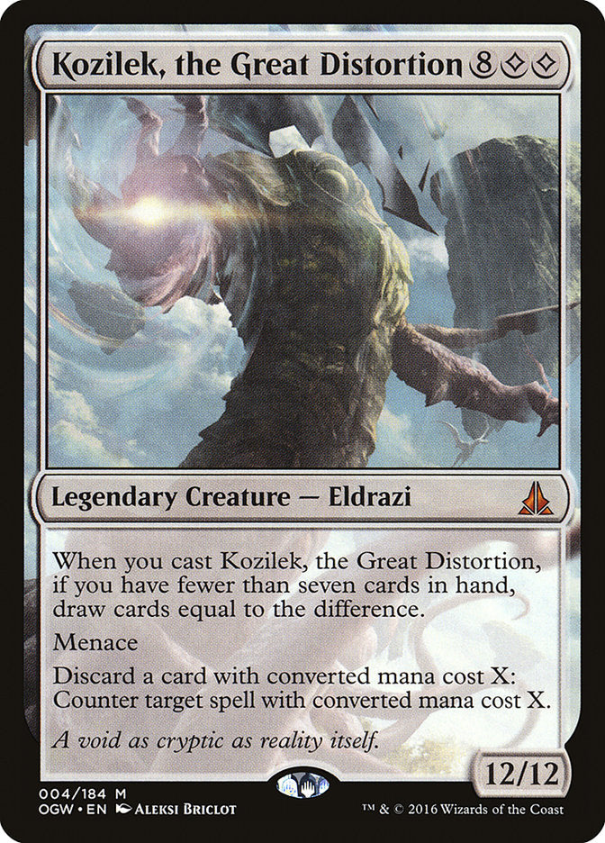 Kozilek, the Great Distortion: Oath of the Gatewatch