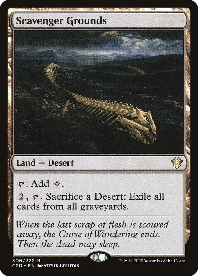 Scavenger Grounds: Commander 2020