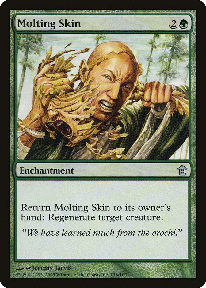 Molting Skin - (Foil): Saviors of Kamigawa