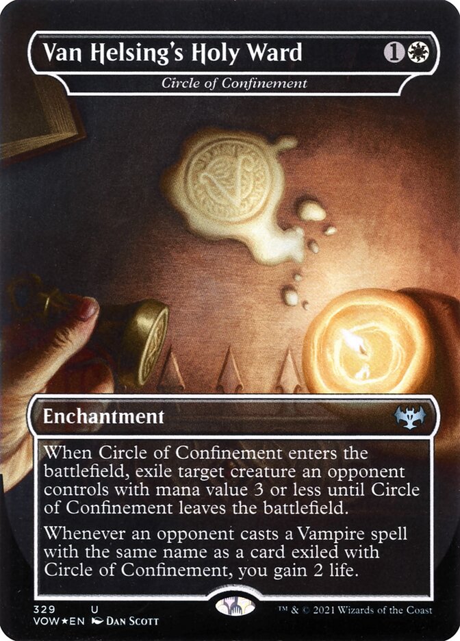 Circle of Confinement (Van Helsing's Holy Ward) (Dracula Series): Innistrad: Crimson Vow