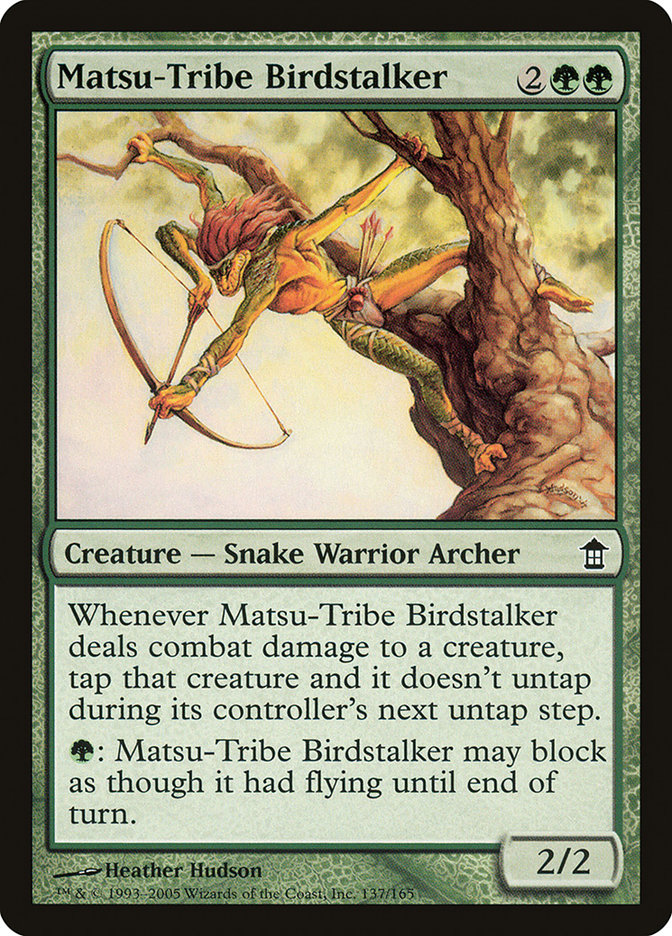 Matsu-Tribe Birdstalker: Saviors of Kamigawa