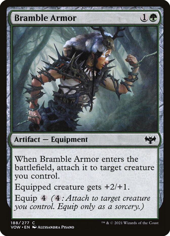 Bramble Armor - (Foil): Innistrad: Crimson Vow
