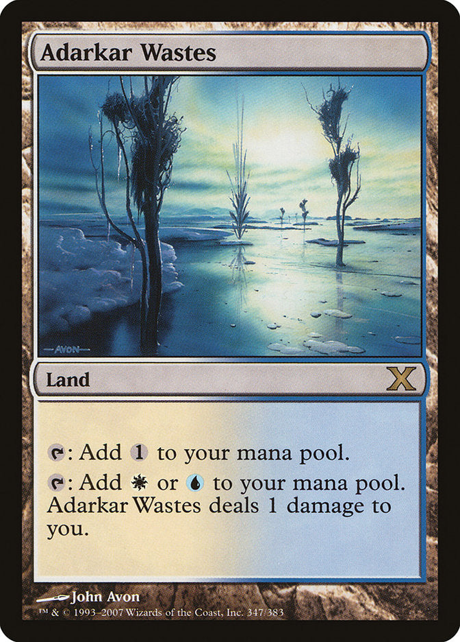 Adarkar Wastes: Tenth Edition