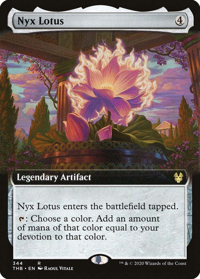 Nyx Lotus (Extended Art): Theros Beyond Death