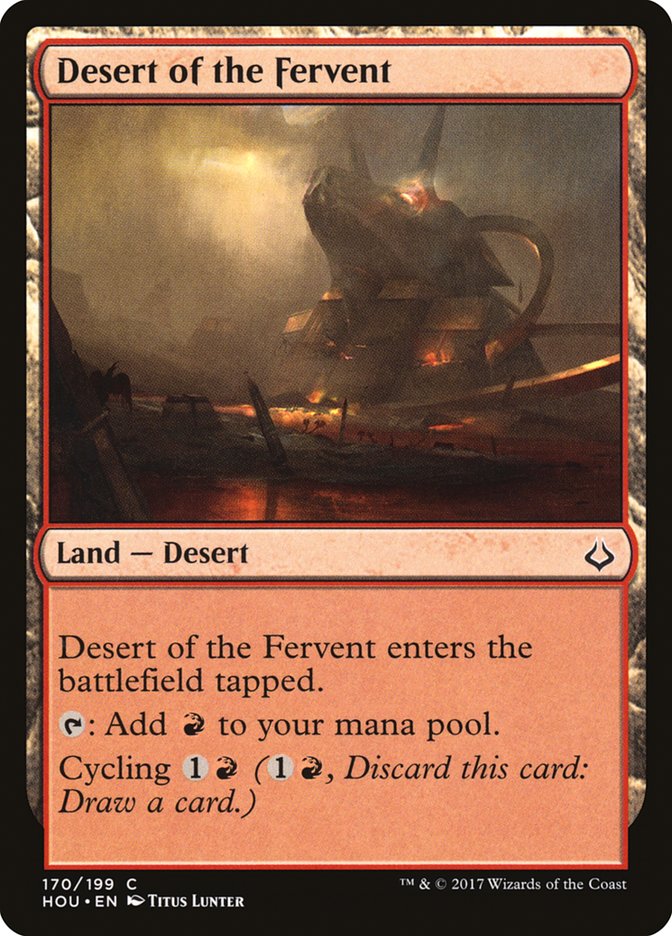Desert of the Fervent - (Foil): Hour of Devastation