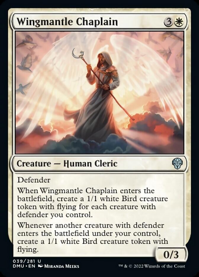 Wingmantle Chaplain: Dominaria United