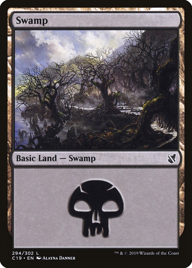 Swamp (#294): Commander 2019