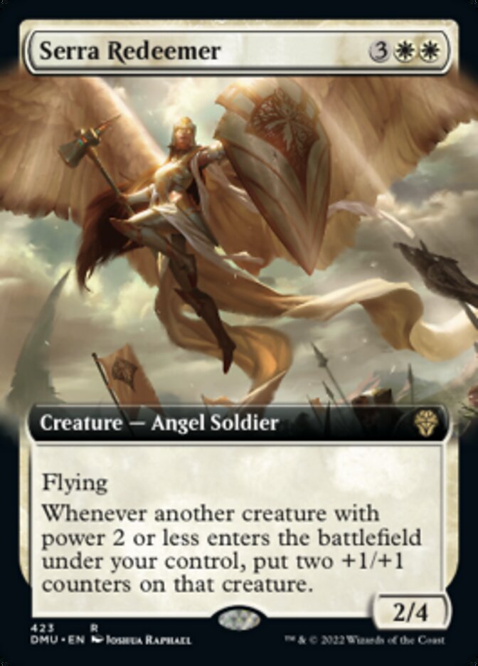 Serra Redeemer (Extended Art) - (Foil): Dominaria United