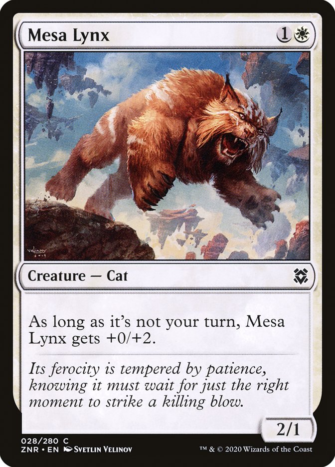 Mesa Lynx: Zendikar Rising