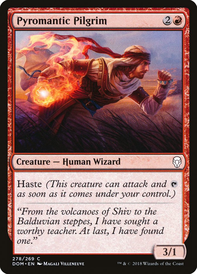 Pyromantic Pilgrim (Planeswalker Deck): Dominaria