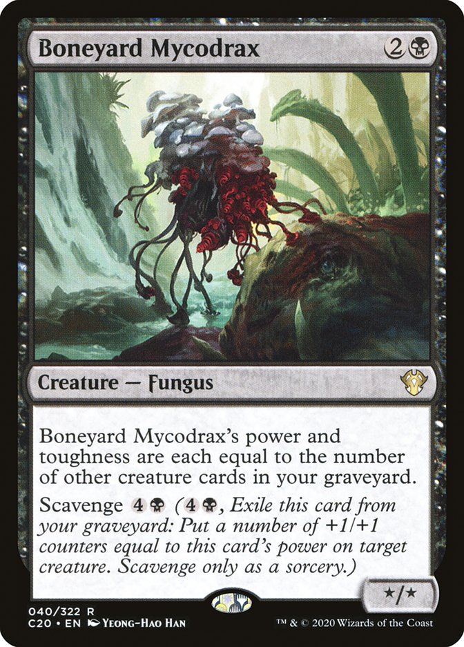 Boneyard Mycodrax: Commander 2020