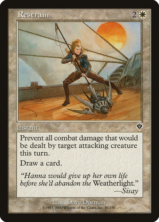 Restrain - (Foil): Invasion