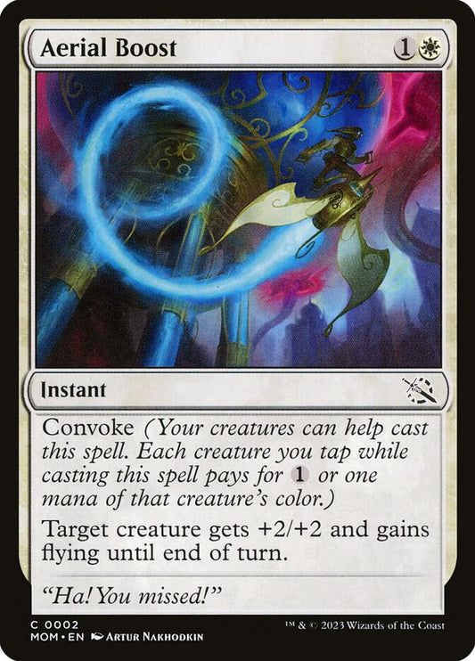 Aerial Boost - (Foil): March of the Machine