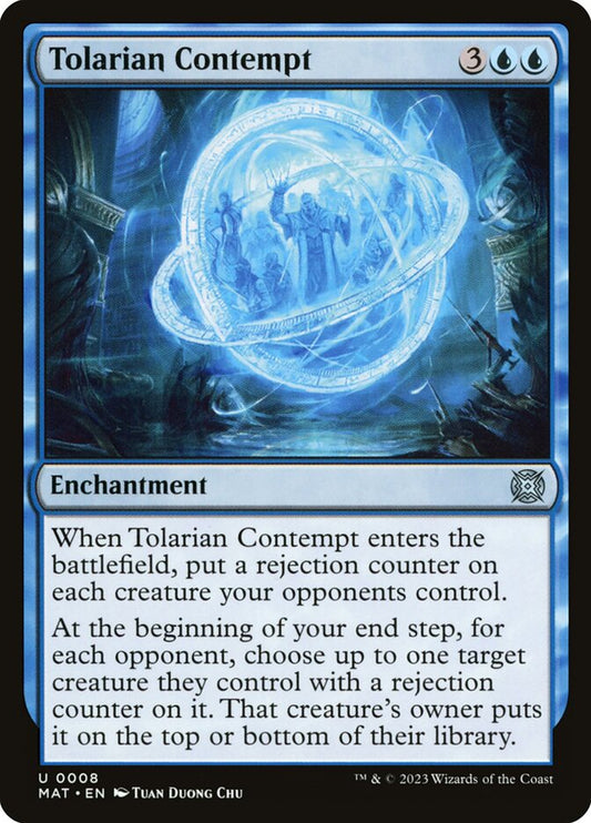 Tolarian Contempt - (Foil): March of the Machine: The Aftermath