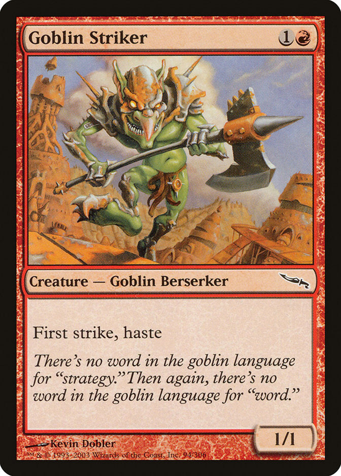 Goblin Striker: Mirrodin