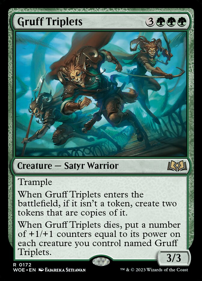 Gruff Triplets: Wilds of Eldraine